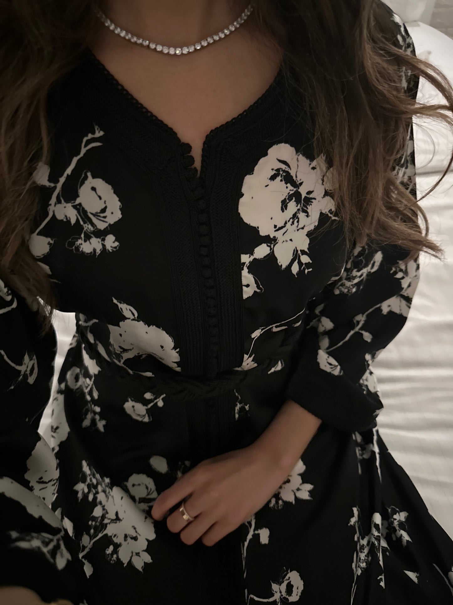 Floral caftan