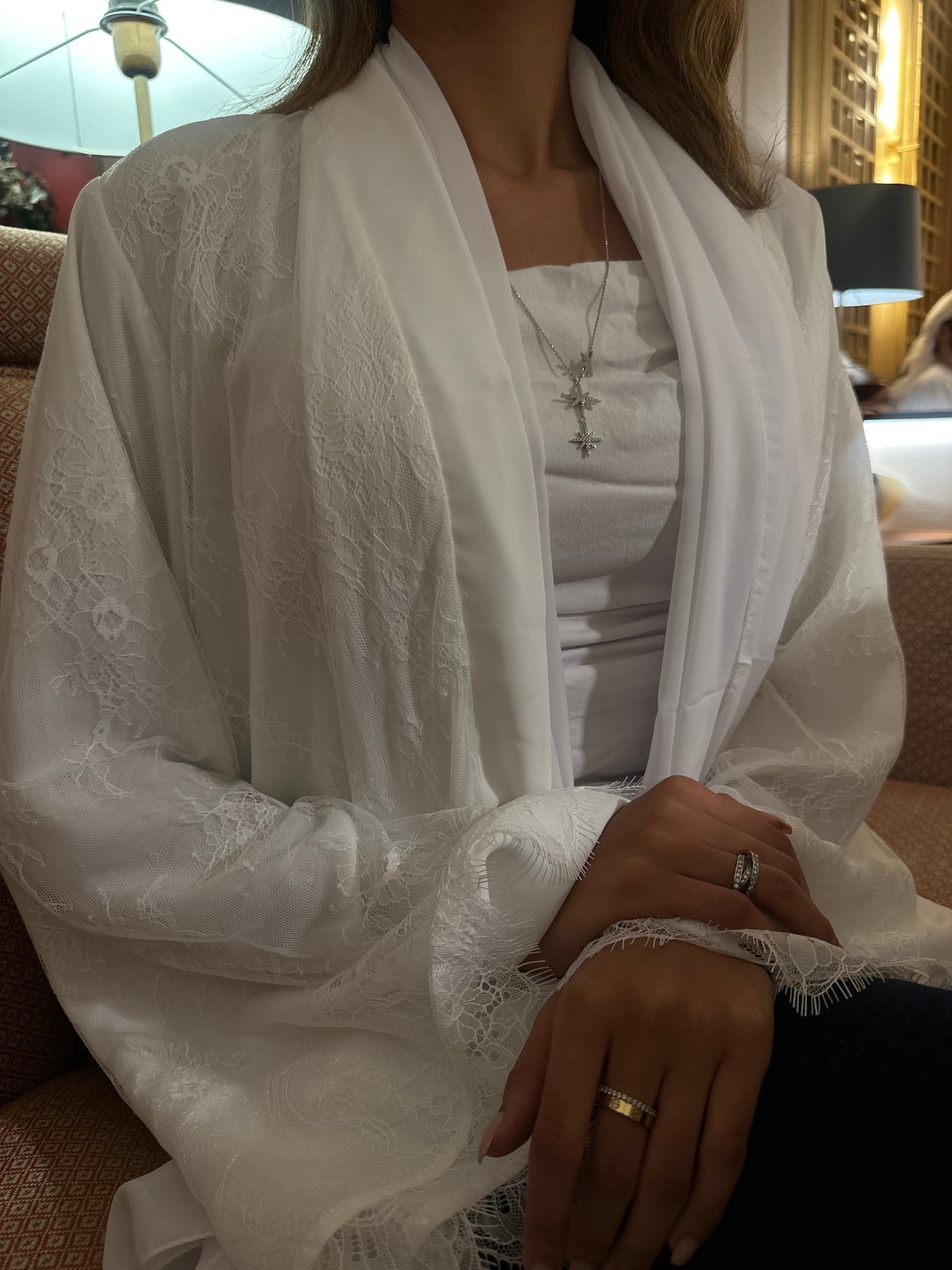 The lace abaya (all colors)