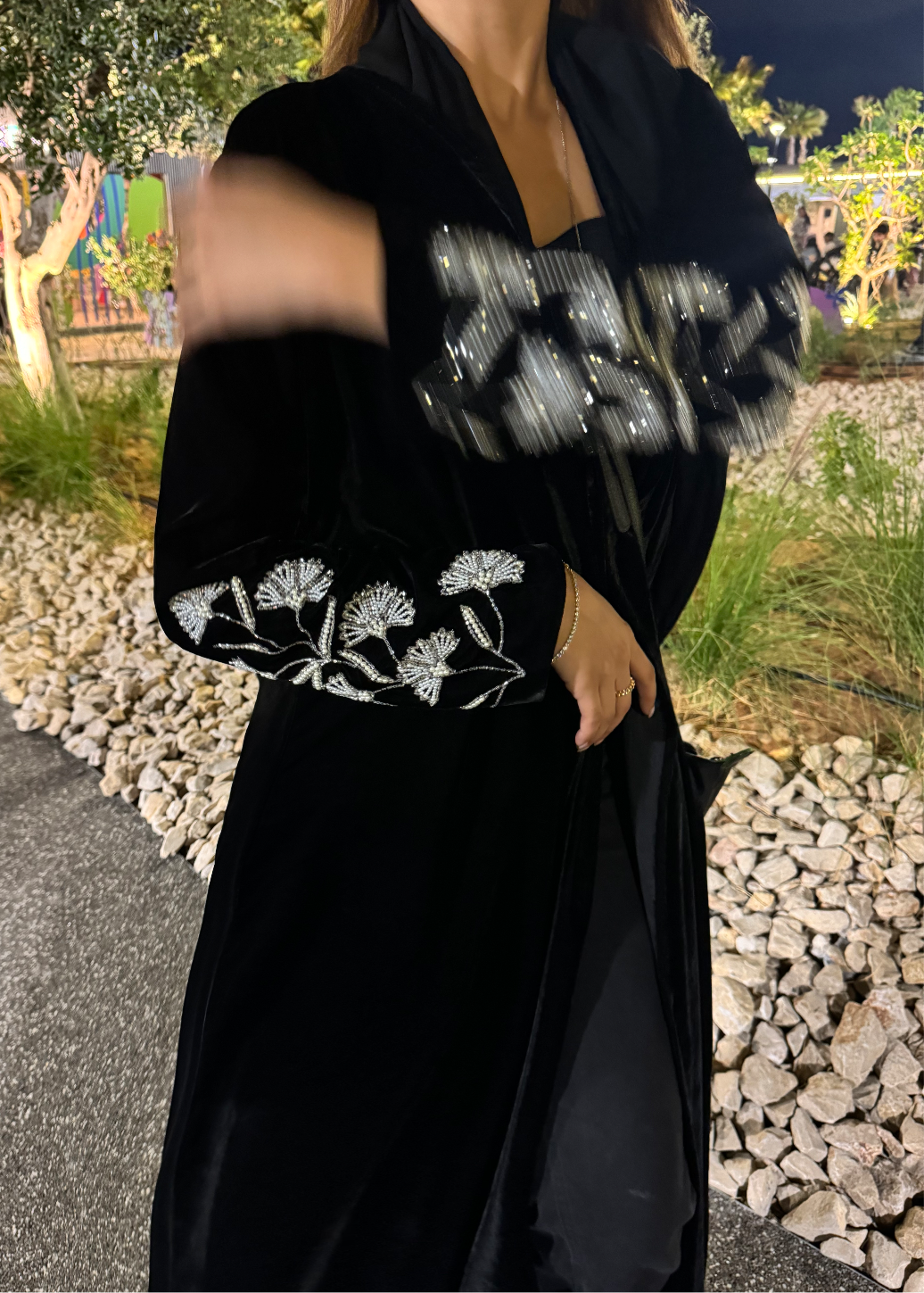 Desert sky abaya