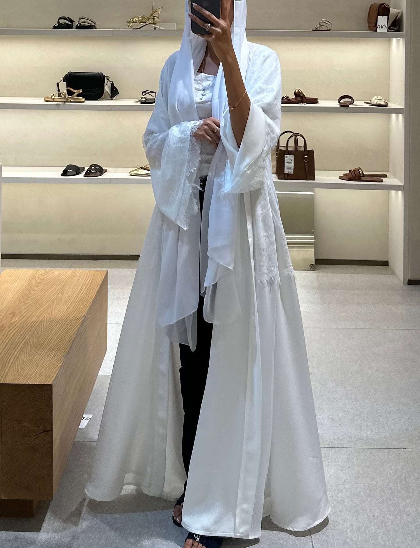 The lace abaya (all colors)