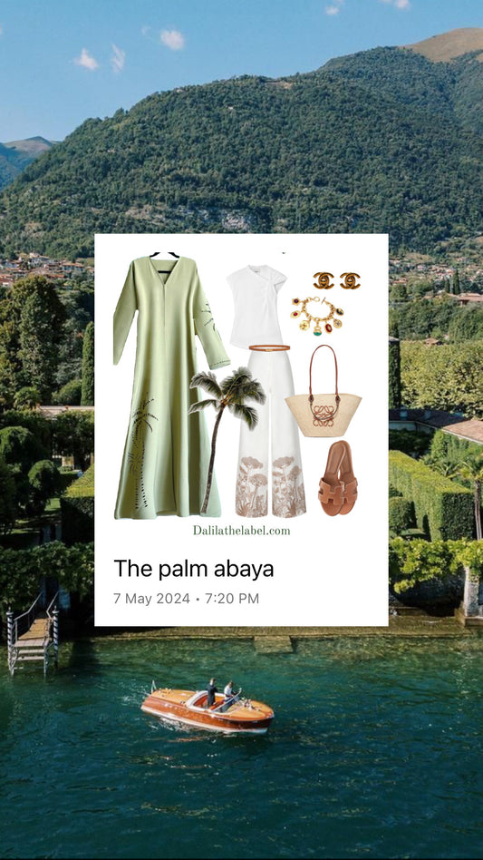 The palm abaya